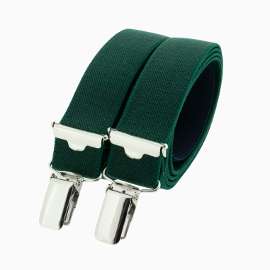 Forest Green Skinny braces