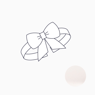 Silver Bracelet Fabric Bow – Choose a fabric