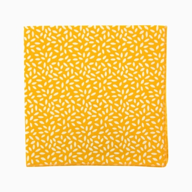 Yellow Rice pocket square