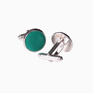 Plain fir green Cufflinks