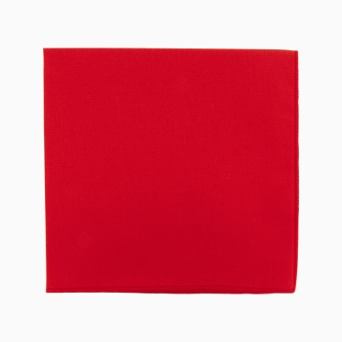 Tomato red pocket square