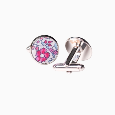 Liberty Katie & Millie hydrangea cufflinks