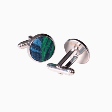 Blue / green Costa Rica cufflinks