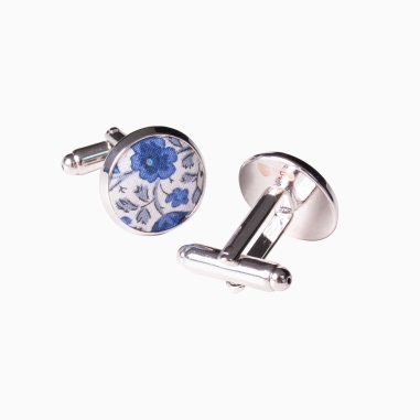 Ultramarine blue Camille Liberty cufflinks