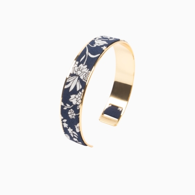 Liberty Bloom Bracelet - Navy/Gold