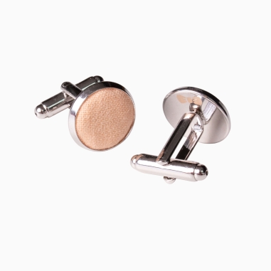 Nude Orange Cufflinks