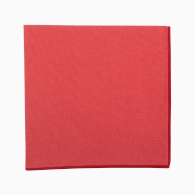 Sandalwood Red Pocket Square