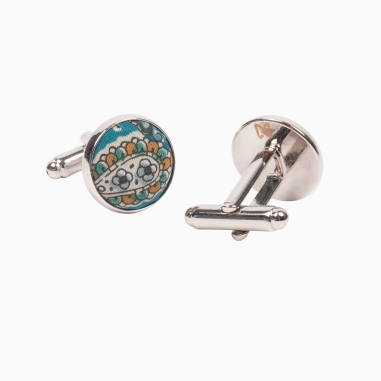 Liberty Lee Manor Teal Cufflinks