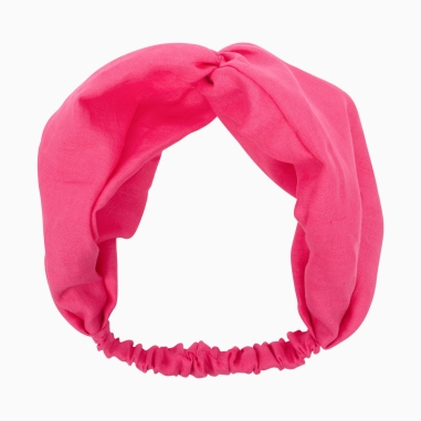 Fuchsia Linen Headband