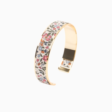 Liberty Vanilla Amber Katie & Millie Bracelet - Gold