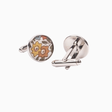 Liberty Saffron Ava Cufflinks