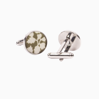 Khaki Liberty Glenjade Cufflinks