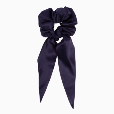 Navy blue Silk Foulchie