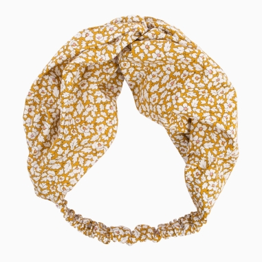 Liberty Feather Meadow Headband Mustard