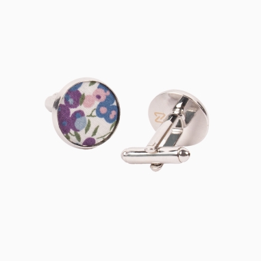 Boutons de manchette Liberty Wiltshire myrtille