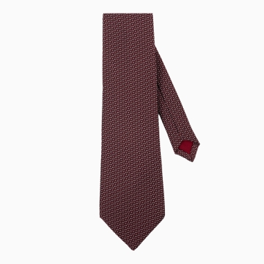 Burgundy Milano Silk Tie