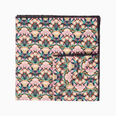 Liberty Lagoon Lotus Pocket Square