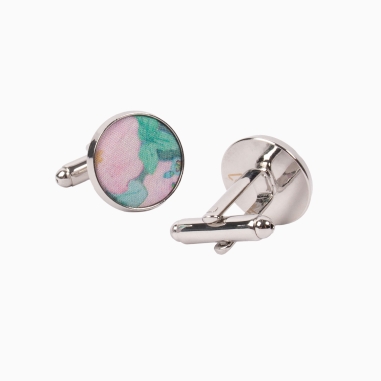 Holly Green Liberty cufflinks