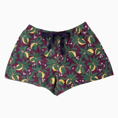 Liberty Sangria Lemon Pyjama Shorts