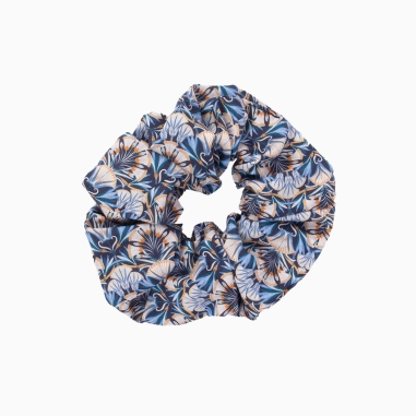 Liberty Lotus Azure Scrunchie