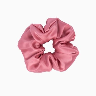 Blush Silk Scrunchie