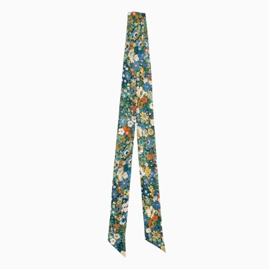 Liberty Green Thorpeness Silk Lili Scarf