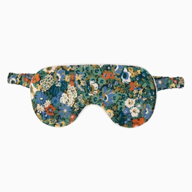 Liberty Green Thorpeness Silk Sleep Mask