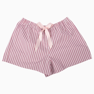 Pink Stripes Pyjama Shorts