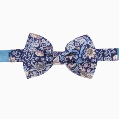 Strawberry Blue Persian Liberty Kid Bow Tie