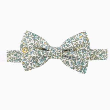 Liberty Katie & Millie Lime Kid Bow Tie