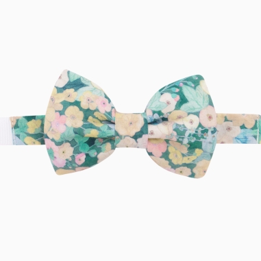 Liberty Holly Green Kid Bow Tie