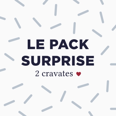 Pack surprise - 2 cravates