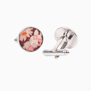 Boutons de manchette Liberty Shasta rose