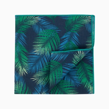 Blue / green Costa Rica Pocket Square