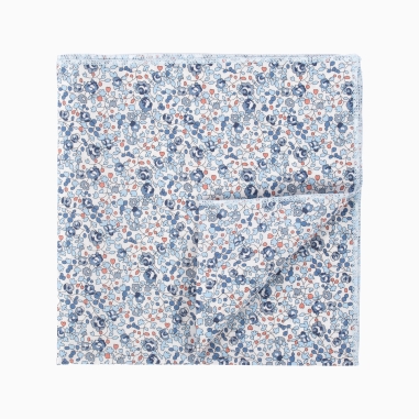 Liberty Light blue Eloise Pocket Square