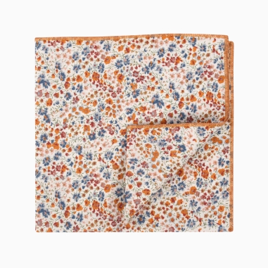 Pochette de costume Liberty Phoebe terracotta