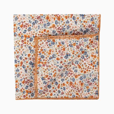 Liberty Terracotta Phoebe Pocket Square