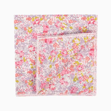 Liberty Pink Claire Aude Pocket square