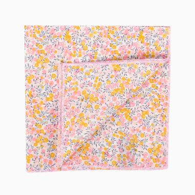 Pochette de costume Liberty Wiltshire pamplemousse